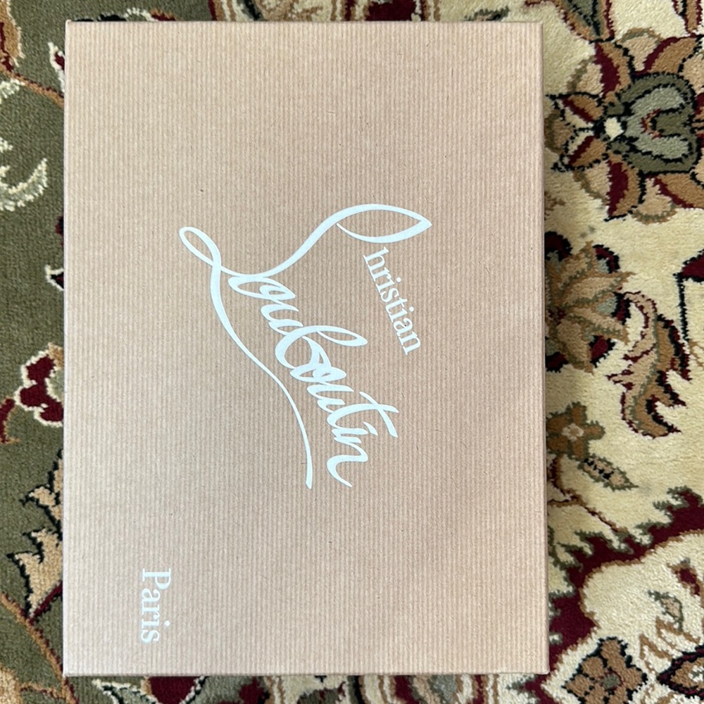 Louboutin box.